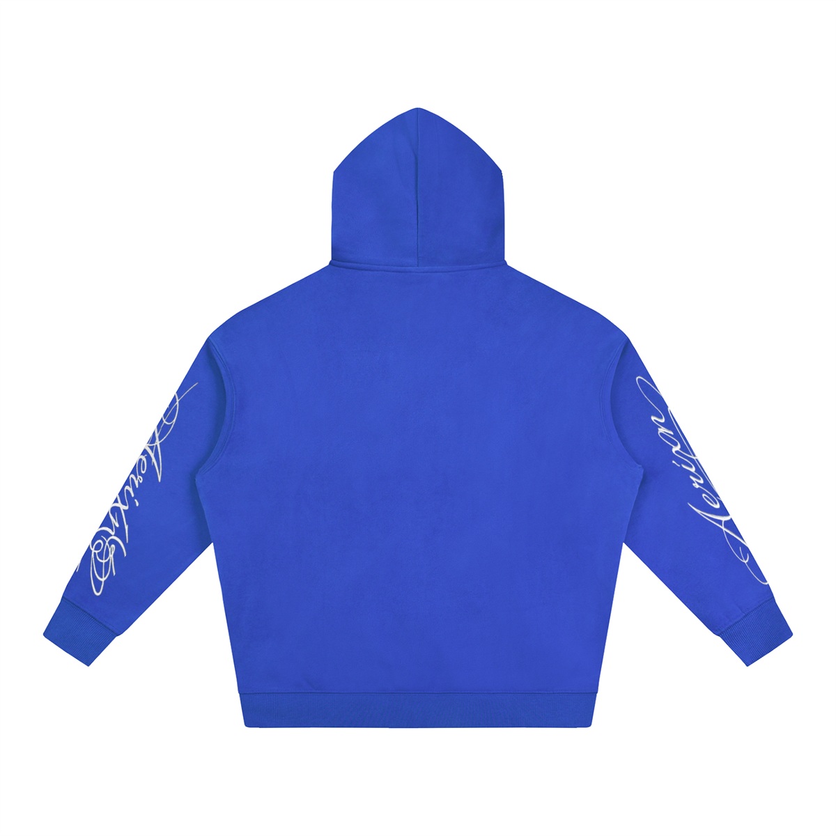 AERIXN Oversized Fleeced Hoodie — Signature Detail