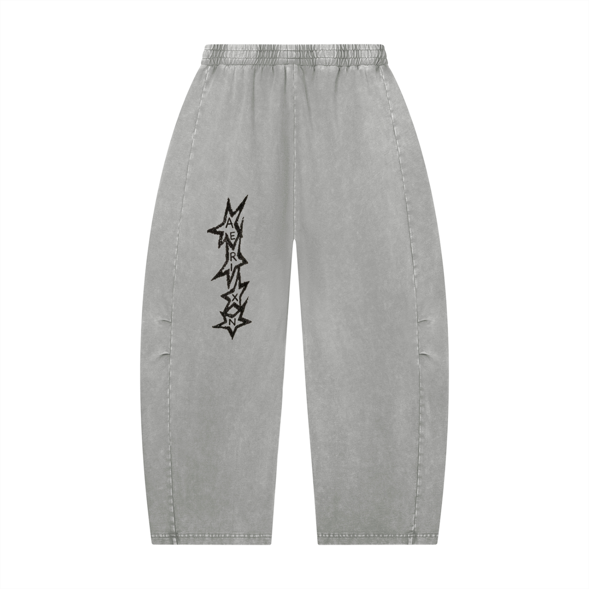 AERIXN Star Series — Mineral Wash Barrel Leg Pants
