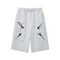 AERIXN Star Series — Relaxed Drawstring Three-Quarter Sweatpants