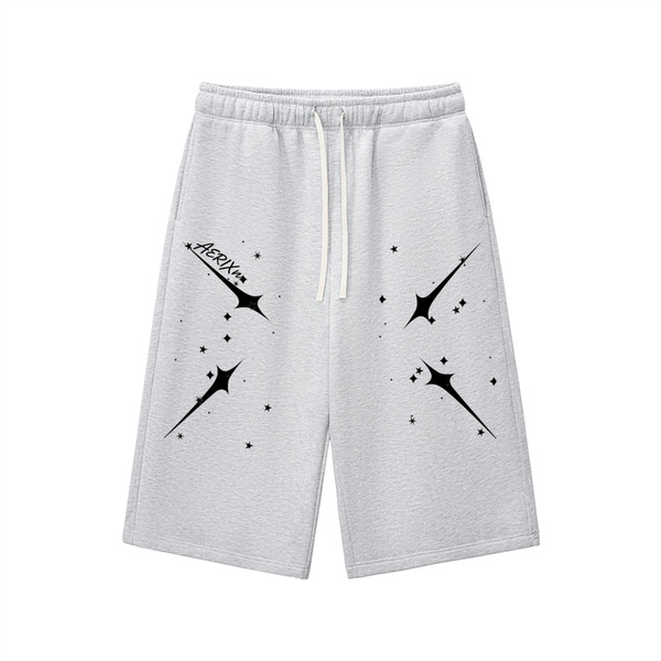 AERIXN Star Series — Relaxed Drawstring Three-Quarter Sweatpants