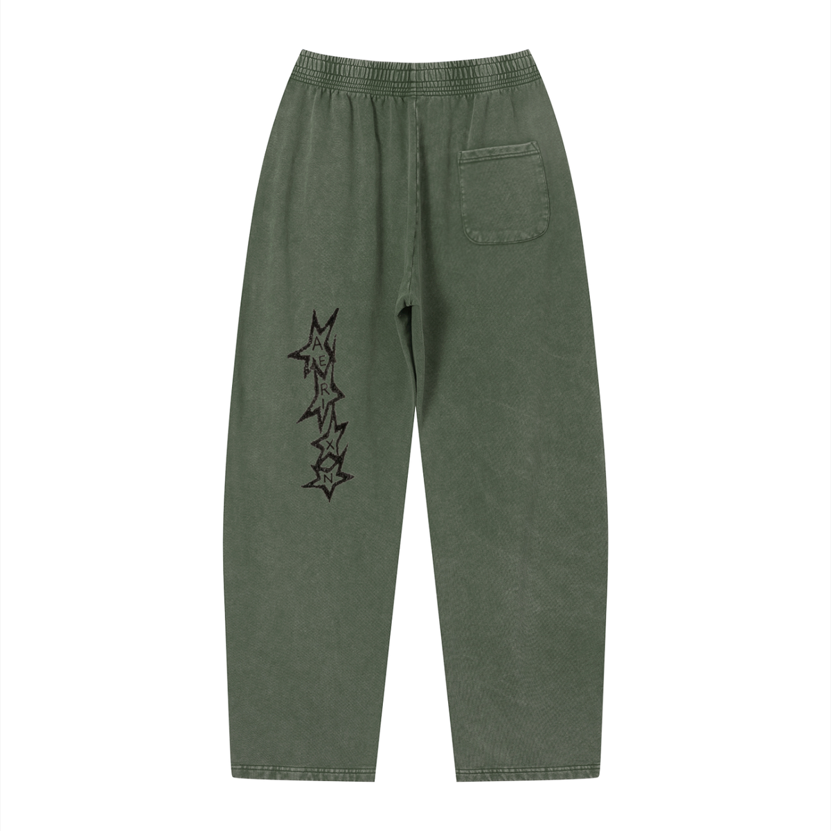 AERIXN Star Series — Vintage Wash Loose Sweatpants