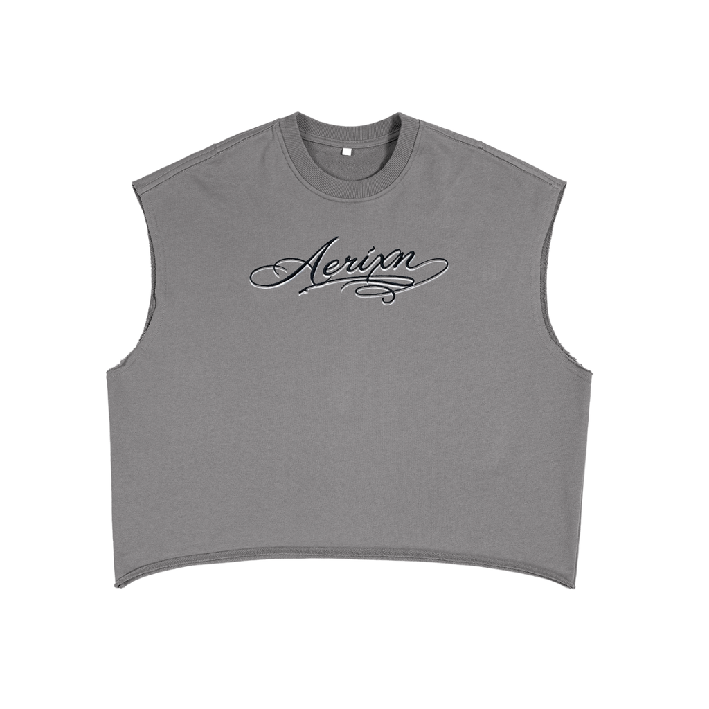 AERIXN French Terry Boxy Tank Top