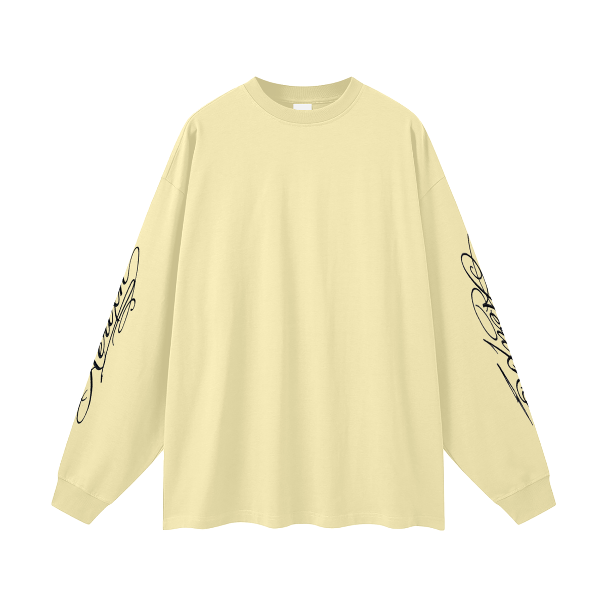 AERIXN Oversized Long Sleeve T-Shirt — Signature Sleeve Detail