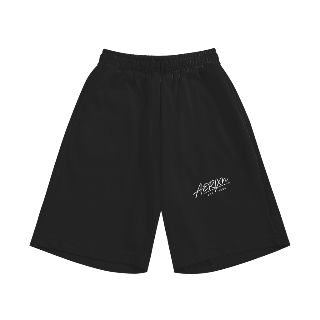 AERIXN Essential Kids' Shorts — Signature Detail