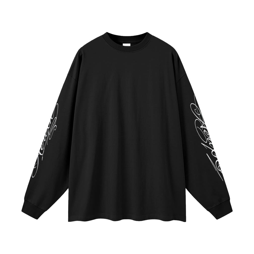 AERIXN Oversized Long Sleeve T-Shirt — Signature Sleeve Detail