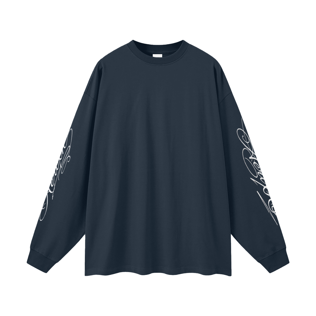 AERIXN Oversized Long Sleeve T-Shirt — Signature Sleeve Detail