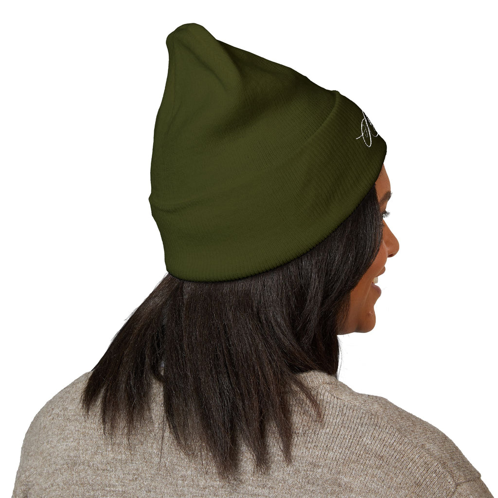 AERIXN Classic Cuffed Beanie — Embroidered