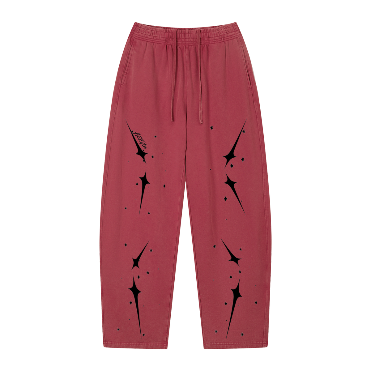 AERIXN Star Series — Vintage Wash Loose Sweatpants