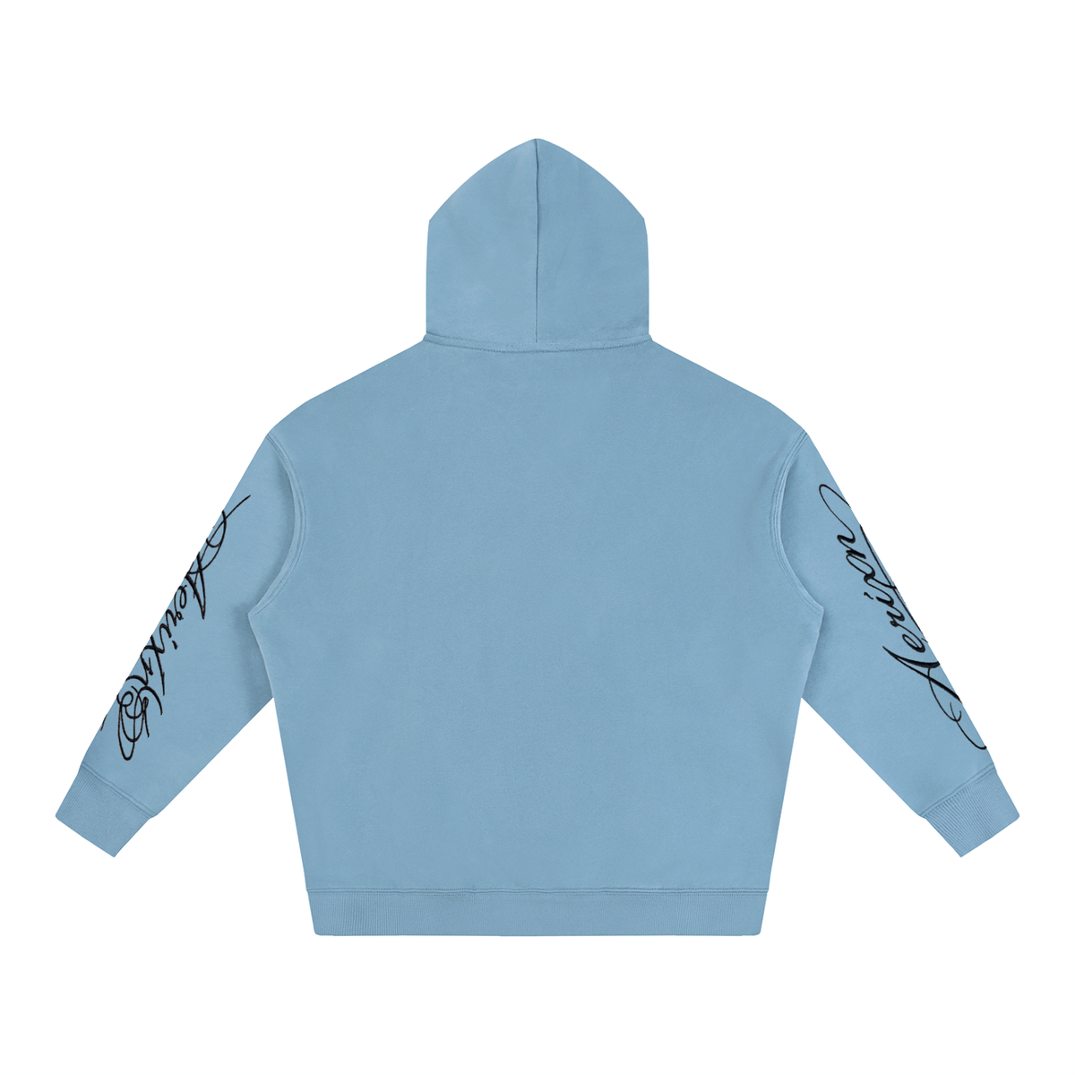 AERIXN Oversized Fleeced Hoodie — Signature Detail