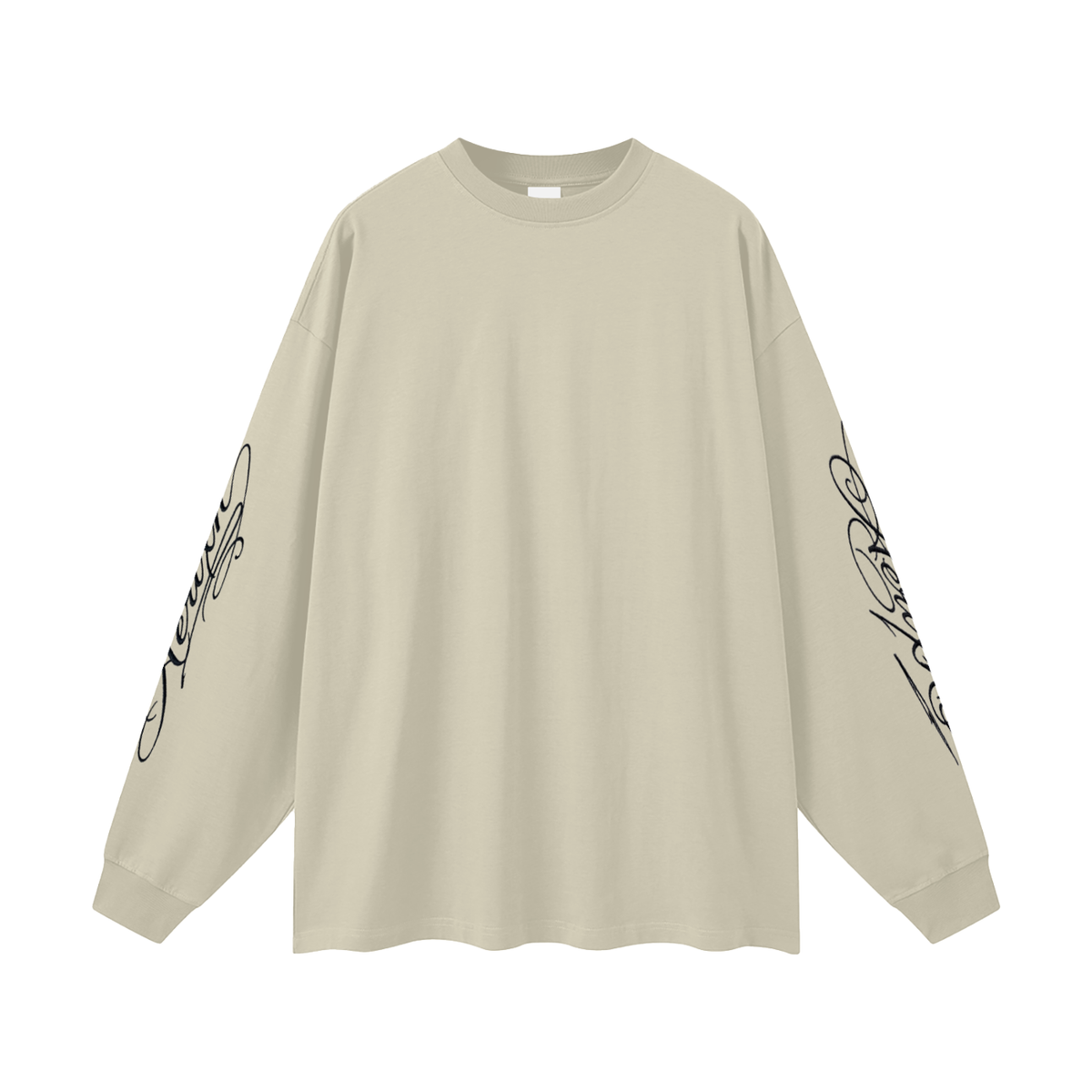 AERIXN Oversized Long Sleeve T-Shirt — Signature Sleeve Detail