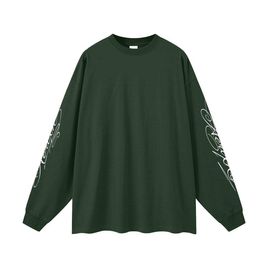 AERIXN Oversized Long Sleeve T-Shirt — Signature Sleeve Detail