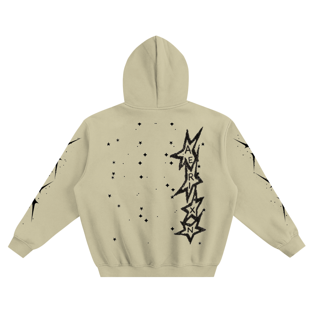 AERIXN Star Series — Fleeced Boxy Hoodie
