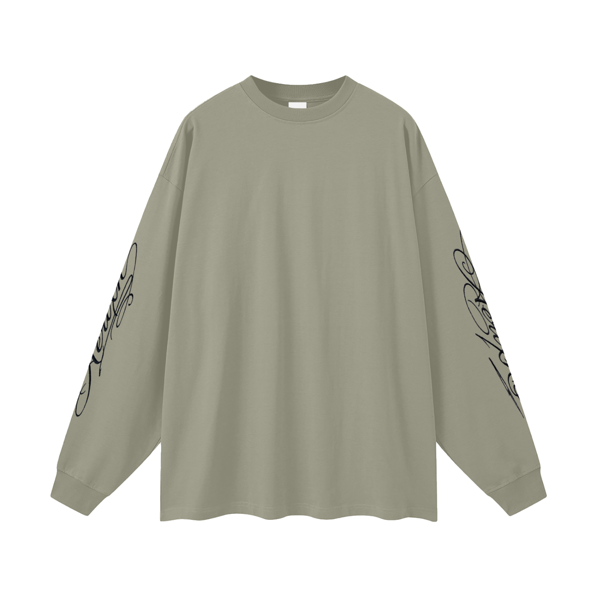 AERIXN Oversized Long Sleeve T-Shirt — Signature Sleeve Detail