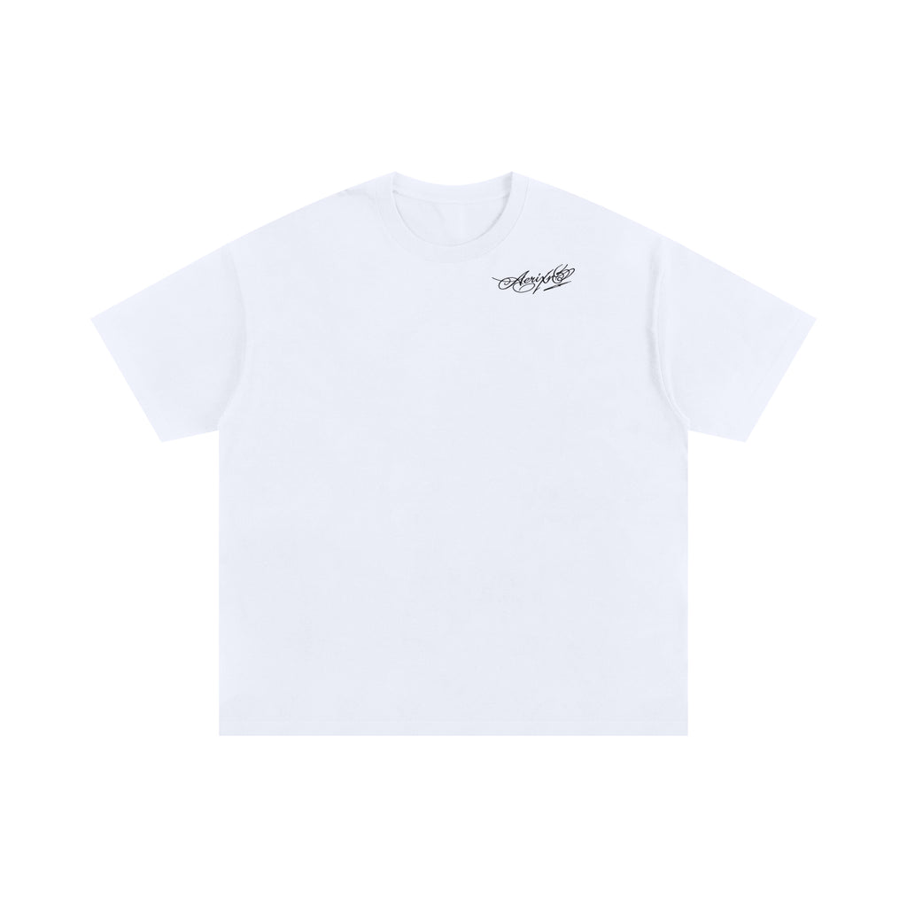AERIXN Oversized Cotton T-Shirt — IF NOT NOW THEN WHEN