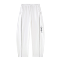 AERIXN Heavyweight Barrel Leg Sweatpants — Signature Detail