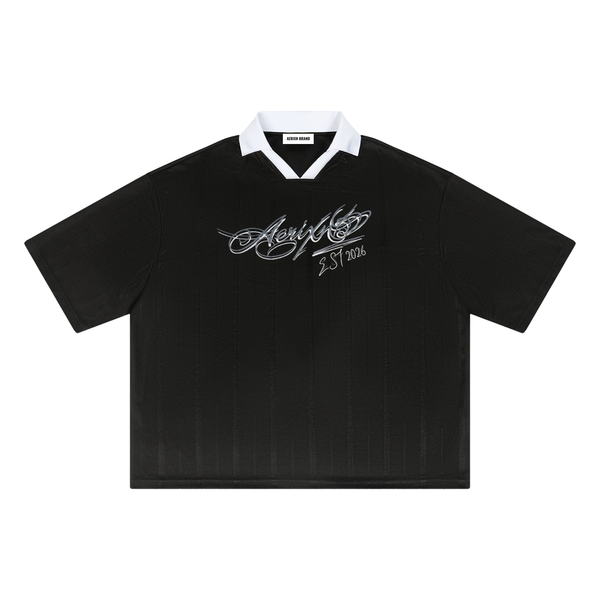 AERIXN Striped Boxy Soccer Jersey