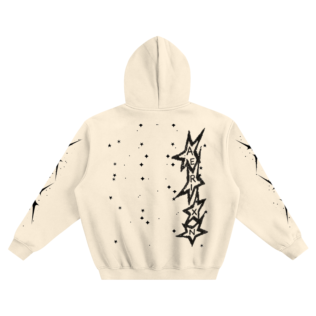 AERIXN Star Series — Fleeced Boxy Hoodie