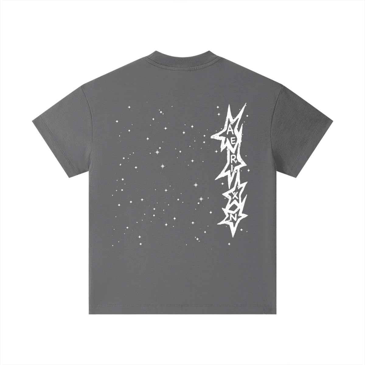 AERIXN Star Series — Essential Kids T-Shirt (White Stars)