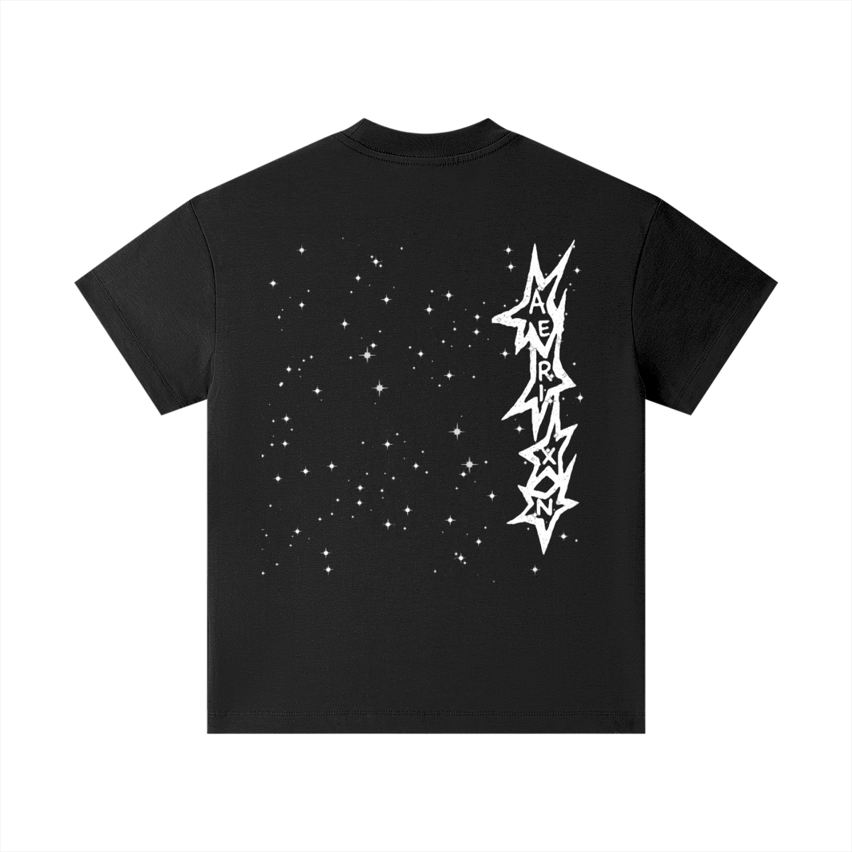AERIXN Star Series — Essential Kids T-Shirt (White Stars)