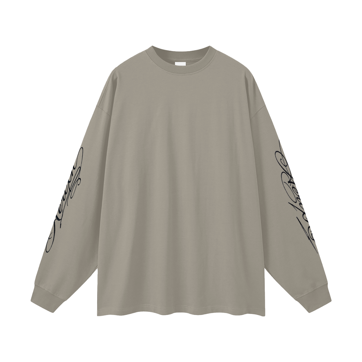 AERIXN Oversized Long Sleeve T-Shirt — Signature Sleeve Detail