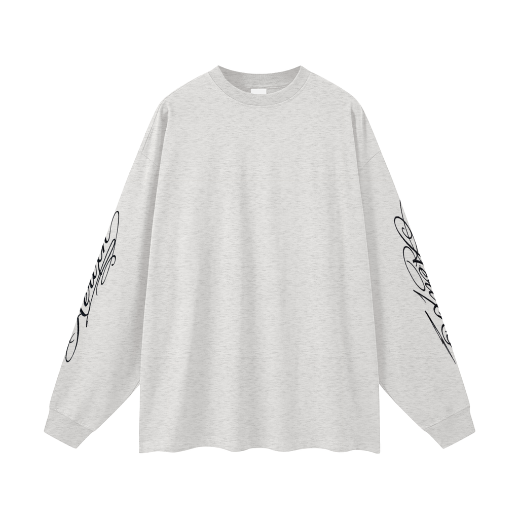 AERIXN Oversized Long Sleeve T-Shirt — Signature Sleeve Detail
