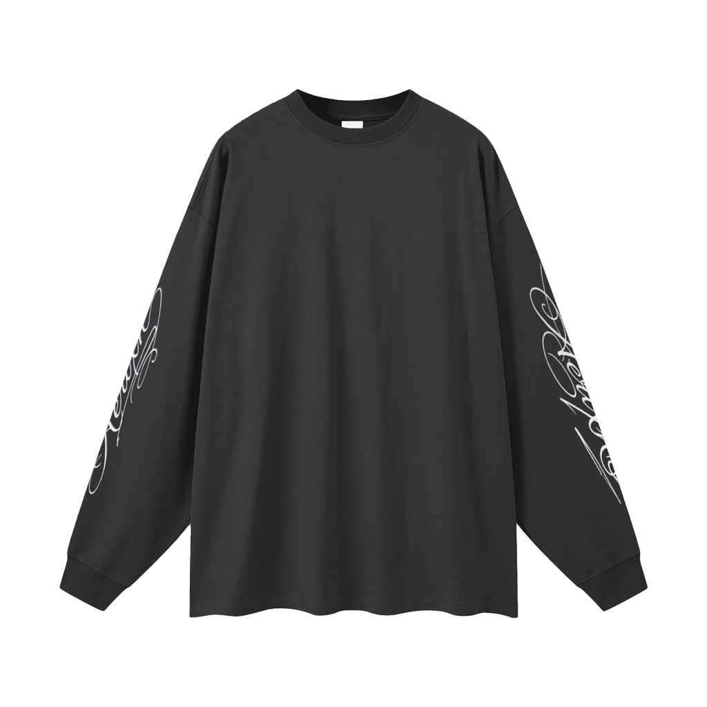 AERIXN Oversized Long Sleeve T-Shirt — Signature Sleeve Detail