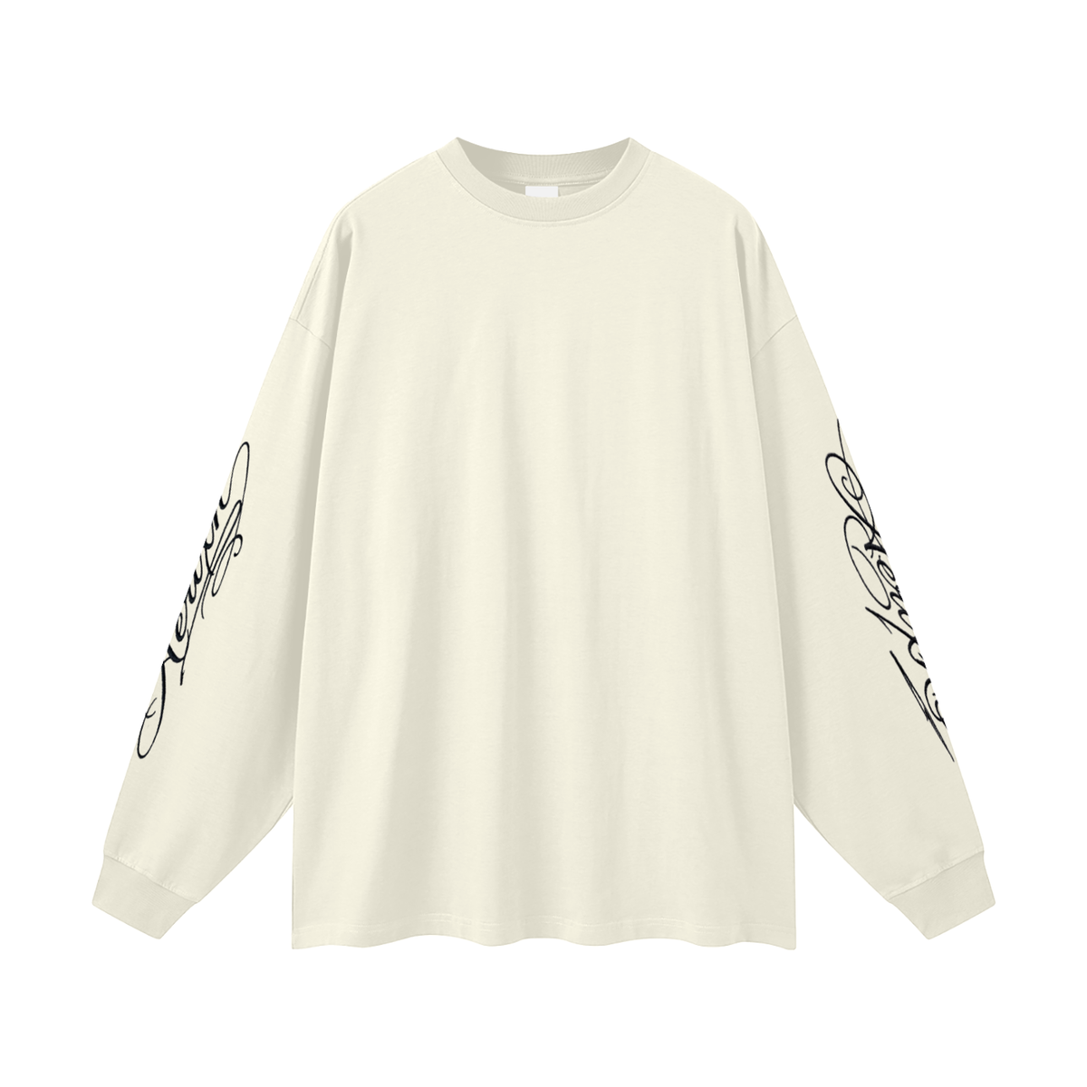 AERIXN Oversized Long Sleeve T-Shirt — Signature Sleeve Detail