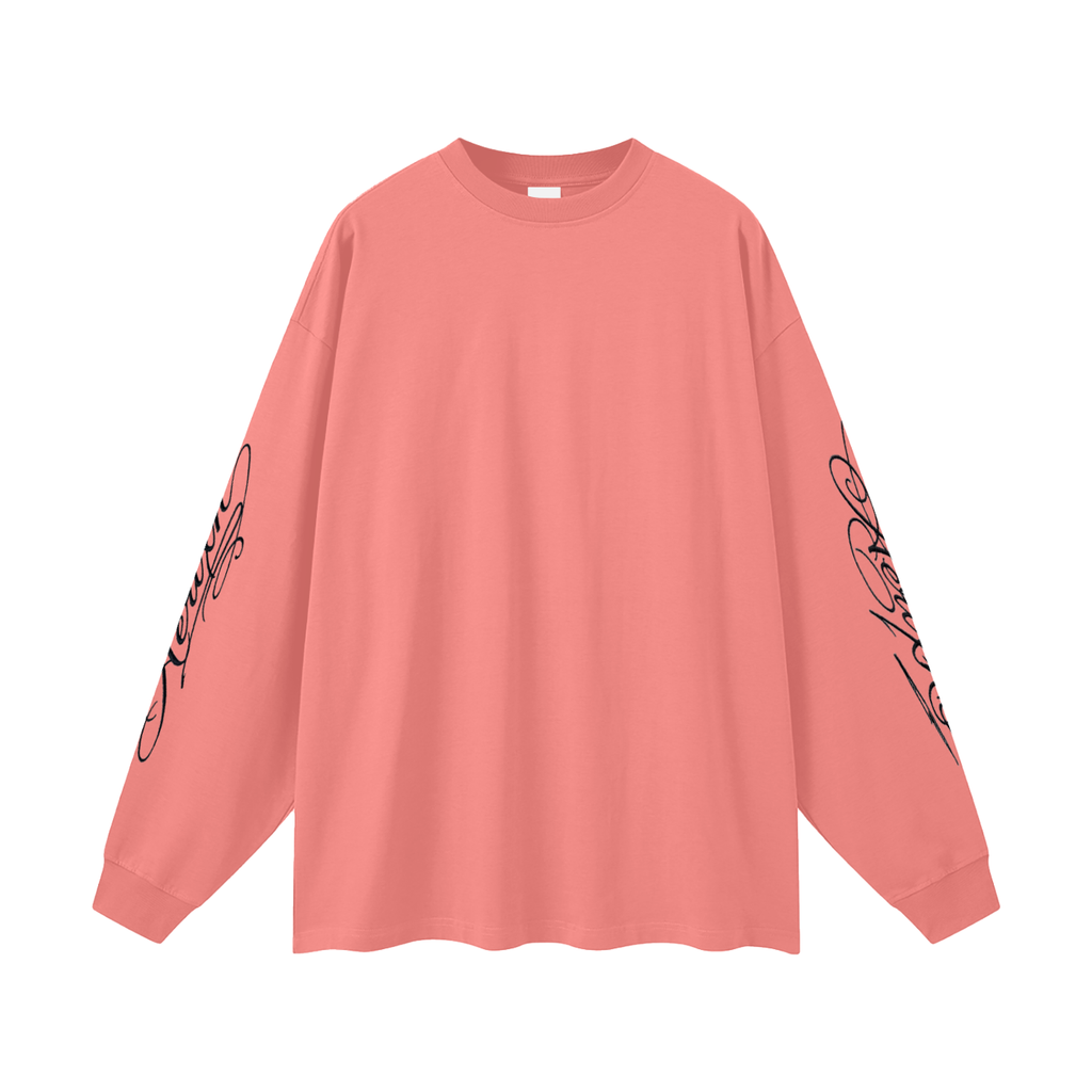 AERIXN Oversized Long Sleeve T-Shirt — Signature Sleeve Detail