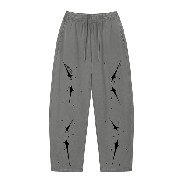 AERIXN Star Series — Vintage Wash Loose Sweatpants